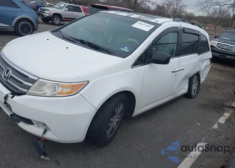 2012 Honda Odyssey Ex-L from USA, damaged, VIN 5FNRL5H63CB146483